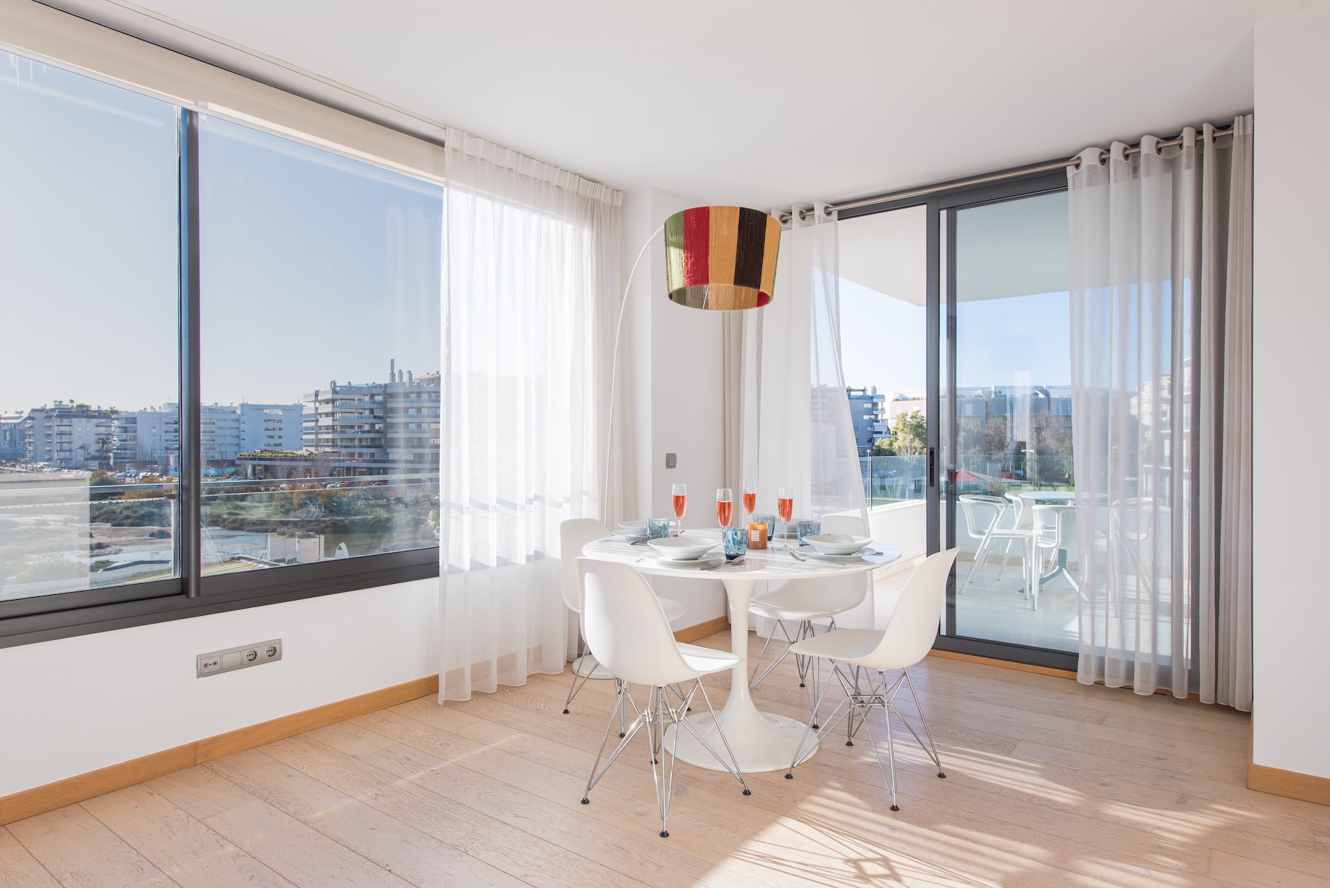 Resa Estates Ibiza for sale te koop apartment views Botafoch Talamanca dining 5.jpg